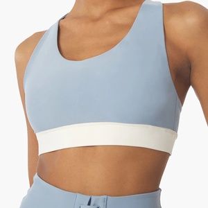 We Wore What Scoop Bra Top Brushed Poly